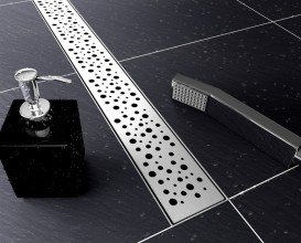 Решітка TECE TECEdrainline Drops для душового трапа полірована пряма 700 мм нержавіюча сталь 600730