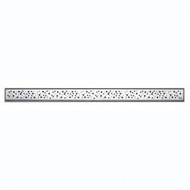 Решітка TECE TECEdrainline Drops для душового трапа полірована пряма 1200 мм нержавіюча сталь 601230