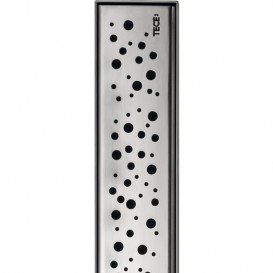 Решітка TECE TECEdrainline Drops для душового трапа полірована пряма 1200 мм нержавіюча сталь 601230