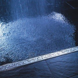 Решітка TECE TECEdrainline Lines для душового трапа полірована пряма 700 мм нержавіюча сталь 600720