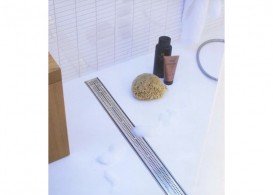 Решетка TECE TECEdrainline Quadratum для душевого трапа полированная прямая 700 мм нержавеющая сталь 600750