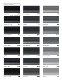 Рейлинг Terma Belt 40 588 мм хром и порошковое покрытие по RAL WRRRGT058