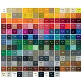 Рейлинг Terma Belt 40 588 мм хром и порошковое покрытие по RAL WRRRGT058