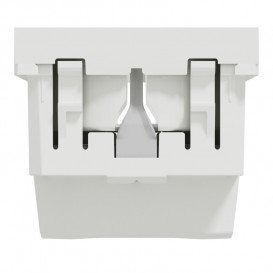 Розетка Schneider Electric Unica New 2 модуля із заземленням білий NU303618