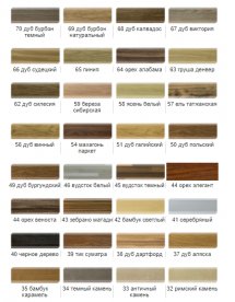 Розетки на трубы Salag Ø29 ПВХ палитра на выбор 2430xx