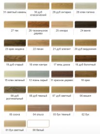 Розетки на трубы Salag Ø29 ПВХ палитра на выбор 2430xx