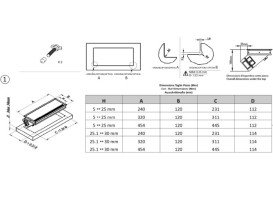 Розеточный блок ASA Plastici VersaFlap 2x220В + 2хRJ45 белый 060.11F.00002