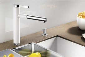 Ручка управления клапаном-автоматом Blanco пластик с хромированием 225112