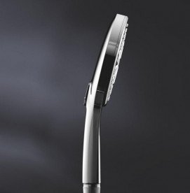 Ручний душ на тримачі Grohe Rainshower Smartactive 130 3-режимний хром 26580000