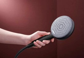 Ручной душ на держателе Hansgrohe Raindance Alive Select S 3-режимный EcoSmart черный матовый 24611670