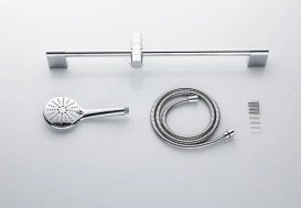 Ручной душ на штанге Аквародос Imperial IM-F03 3-режимный хром АР000040495