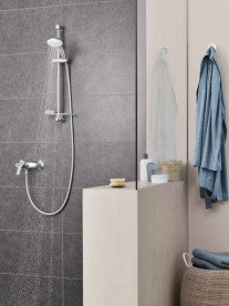 Ручний душ на штанзі Grohe New Tempesta 100 4-режимний хром 28593002