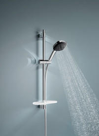 Ручной душ на штанге Grohe QuickFix Vitalio Comfort 110 2-режимный хром 26929001