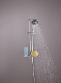Ручной душ на штанге Grohe Quickfix Vitalio Comfort 100 2-режимный хром 26098000