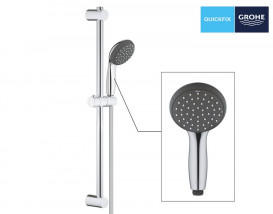 Ручной душ на штанге Grohe Vitalio Start Quickfix 100 2-режимный хром 27948000