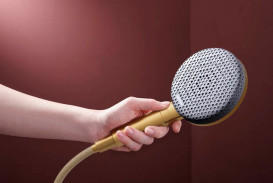 Ручной душ на штанге Hansgrohe Raindance Alive Select S 65 см 3 режима EcoSmart бронза 24600140