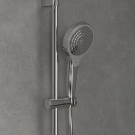 Ручний душ на штанзі Villeroy & Boch Verve Showers хром TVS10900700061