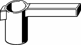 Рукоятка Viega Easytop 2270.21 Ø40 пластик антрацит 590260