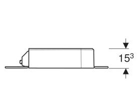 Мережевий блок живлення Geberit One для шини DALI для ComfortLight 502.829.00.1