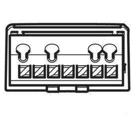 Мережевий блок живлення Geberit One для шини DALI для ComfortLight 502.829.00.1
