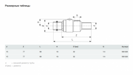 Шаровой кран Viega Easytop 2283 с SC‑Contur d15 бронза 560928