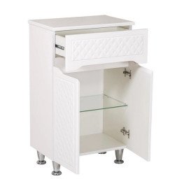 Шафка для ванної напольної Аквародос Родорс 51х85 см ДСП/МДФ білий АР000001185