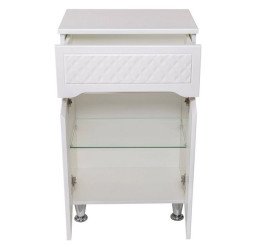 Шафка для ванної напольної Аквародос Родорс 51х85 см ДСП/МДФ білий АР000001185