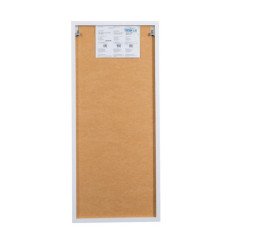 Шкафчик для ванной подвесной Аквародос Акцент 35х80 см ДСП/МДФ белый АР000019839