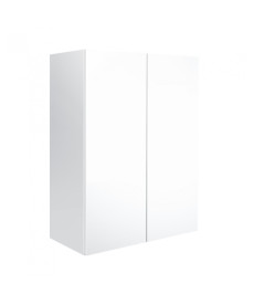 Шкафчик для ванной подвесной Мойдодыр Блонди Ш-60 60х80 см ДСП/МДФ белый глянец 00-0008165