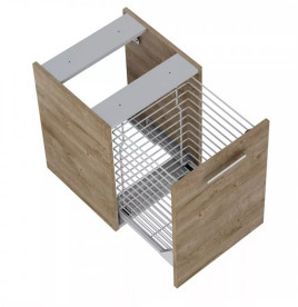 Шафка для ванної Roca Kwadro 40х38,4 см з кошиком ДСП дуб Canela A857973808