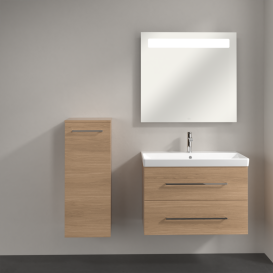 Шкафчик для ванной Villeroy & Boch Avento 35х40,4 см петли слева ДСП вяз печатный A89500PN