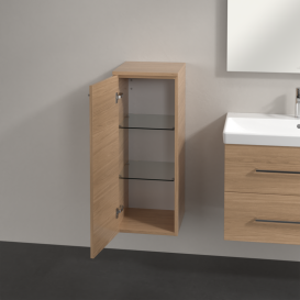 Шкафчик для ванной Villeroy & Boch Avento 35х40,4 см петли слева ДСП вяз печатный A89500PN