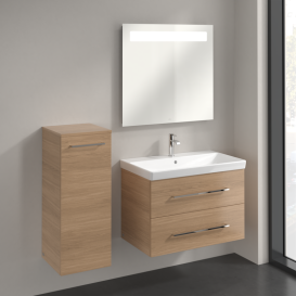 Шкафчик для ванной Villeroy & Boch Avento 35х40,4 см петли слева ДСП вяз печатный A89500PN