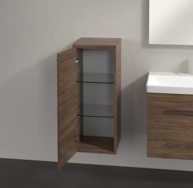 Шафка для ванної Villeroy & Boch Avento 35х40,4 см петлі зліва ДСП дуб Арізона A89500VH