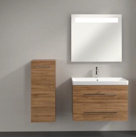 Шкафчик для ванной Villeroy & Boch Avento 35х40,4 см петли слева ДСП дуб канзас A89500RH