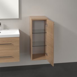 Шкафчик для ванной Villeroy & Boch Avento 35х40,4 см петли справа ДСП вяз печатный A89501PN