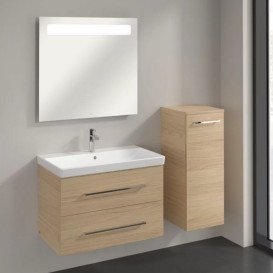 Шафка для ванної Villeroy & Boch Avento 35х40,4 см петлі праворуч ДСП північний дуб A89501VJ