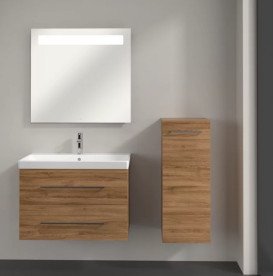 Шкафчик для ванной Villeroy & Boch Avento 35х40,4 см петли справа ДСП дуб канзас A89501RH