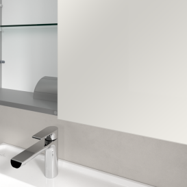 Шкафчик для ванной Villeroy & Boch My View 14 120x75 см с подсветкой алюминий/зеркало A4231200