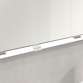 Шафка для ванної Villeroy & Boch My View Now 120x75 см з підсвічуванням алюміній/дзеркало A4581200