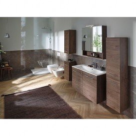 Шкафчик подвесной Geberit Selnova Square 33х29,7 см ДСП темный орех 501.274.00.1