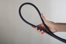 Шланг для душу Hansgrohe Designflex 200 см текстильний матовий чорний 28230670