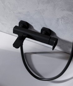 Шланг для душа Ravak 150 см пластик черный матовый X07P568