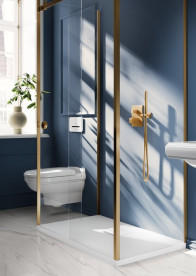 Шланг для душу Villeroy & Boch Universal Showers 160 см ПВХ матове золото TVC00003400076
