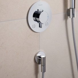 Шлангове підключення Hansgrohe FixFit Fine S із зворотним клапаном хром 28882000