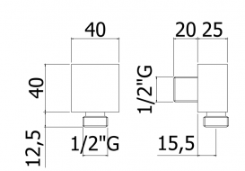 Шланговое під'єднання Paffoni Elle чорний матовий ZACC 238 NO