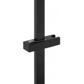 Штанга для душа Kroner KRP Edelstahl Kubus-SCH230 65 см нержавеющая сталь черный CV034876