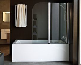 Шторка для ванної Kolpa-san Sole TP 112 / K UNI прозорий 514862