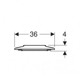 Сидіння для унітазу Geberit Selnova Comfort антибактеріальне дюропласт червоний 500.134.00.2