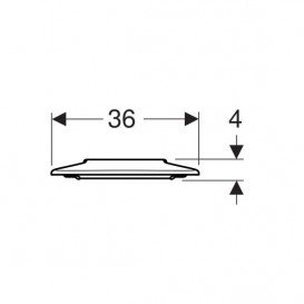 Сиденье для унитаза Geberit Selnova Comfort антибактериальное дюропласт белый 500.134.01.1